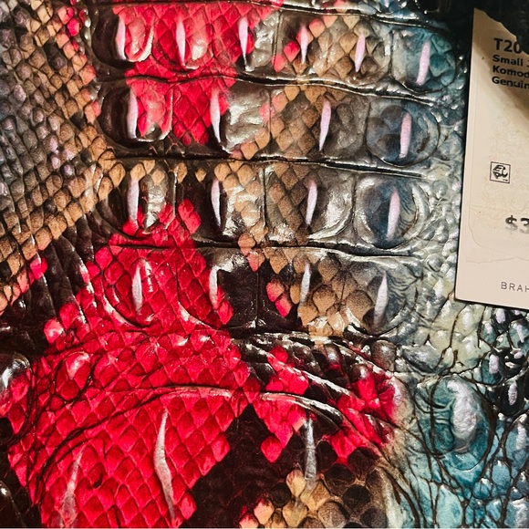 NWT!HARD TO FIND! BRAHMIN SMALL JOHANNA IN SUNRIVER KOMOD! Jane Wallet Included. - Picture 5 of 13